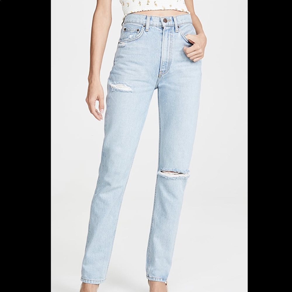 Reformation Stevie ultra high rise jean 24